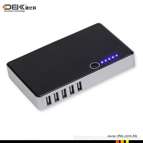 High Capacity of 11000mAh with Five USB Output Sockets Power Bank MP-11000